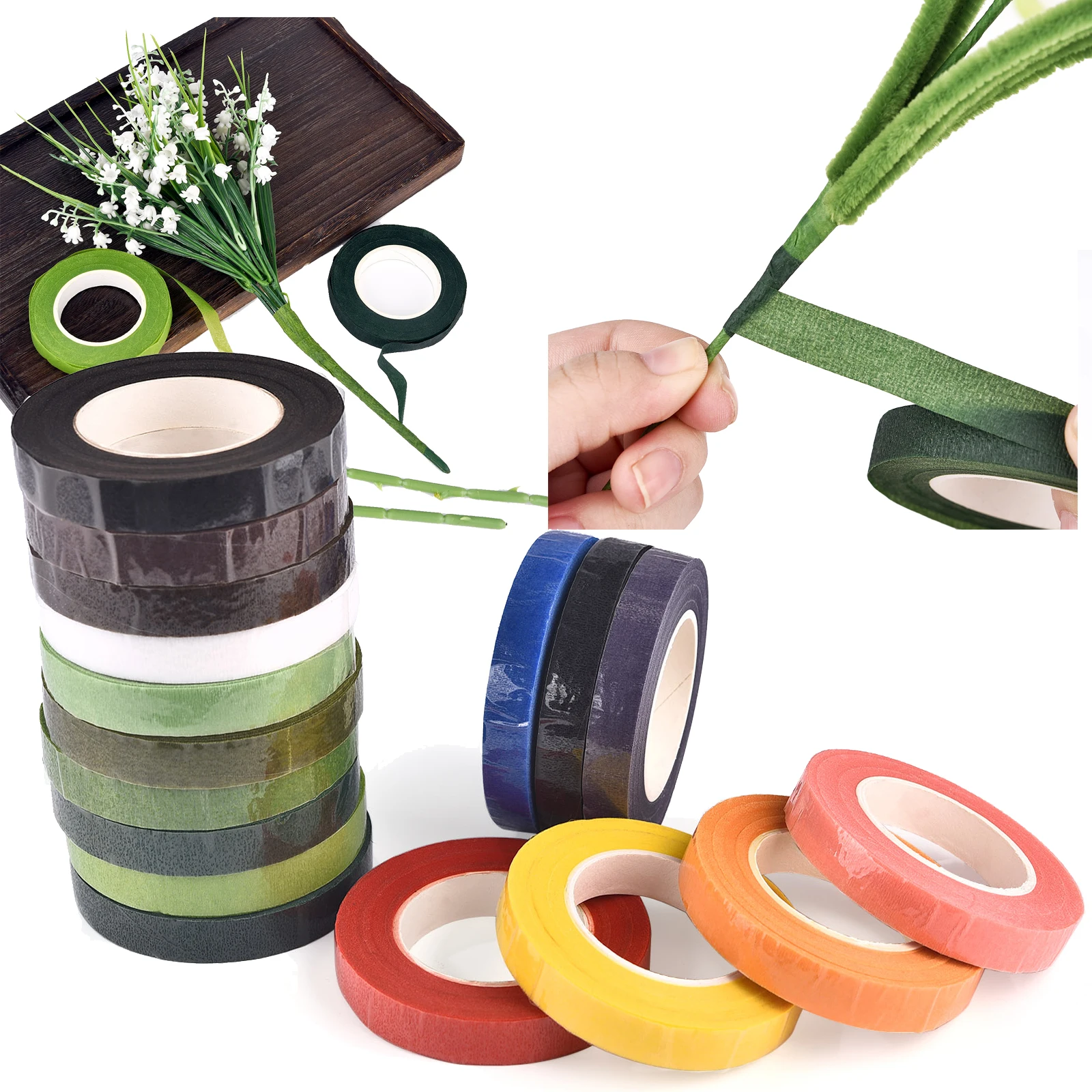 30 Yard 12MM Floral Stem Tape  - огляд і ціна Florist Flower Supply