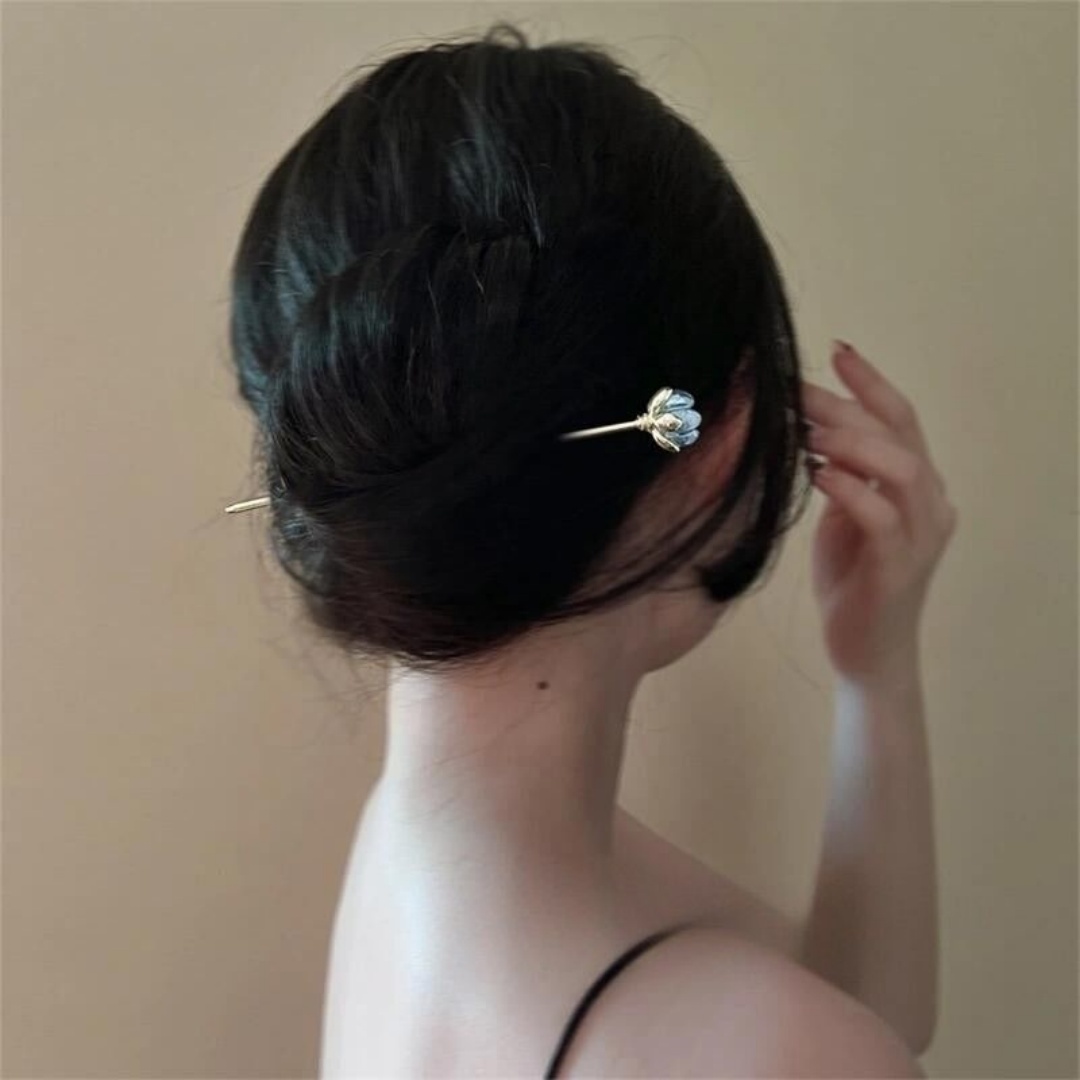 Blue Flower Hairpin, Daily Hai - огляд і ціна Supply Florist