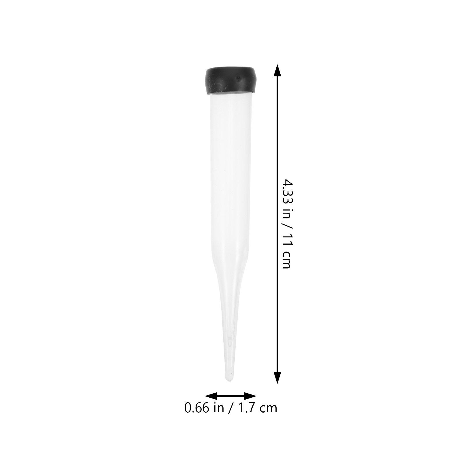 50Pcs Clear Plastic Water Tube - огляд і ціна Florist Flower Supply