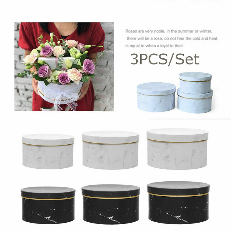 3Pcs Florist Hat Boxes Xmas Fl - огляд і ціна Florist Supply Vases