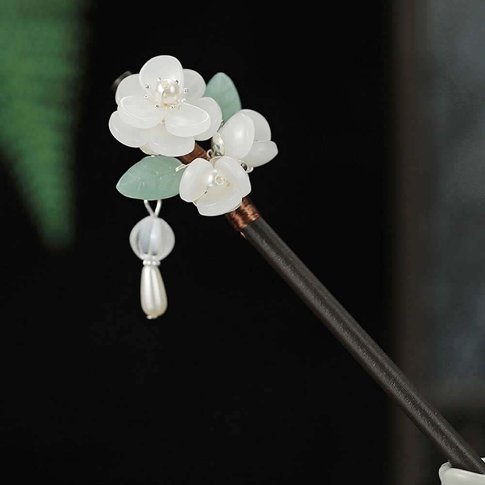 Retro Flower Hairpin Sandalwoo - огляд і ціна Supply Florist